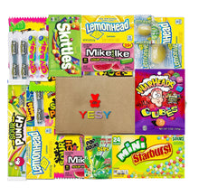 Load image into Gallery viewer, Sour Candy Box -Bulk Sour Candy Variety Pack - Individually Wrapped Super Sour Favorites  30ct