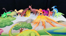 Load image into Gallery viewer, Dinosaur Toy Box 15&quot;x15&quot; (A6)